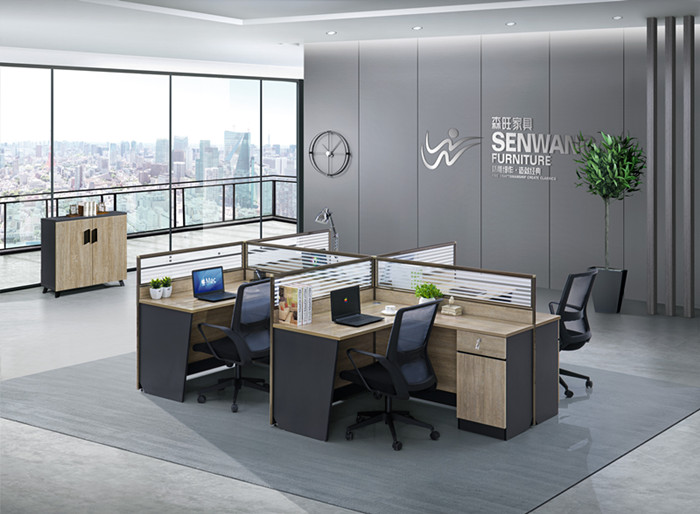 湖北荆门森旺办公家具告诉你现代办公桌通常都是什么材料生产的？
